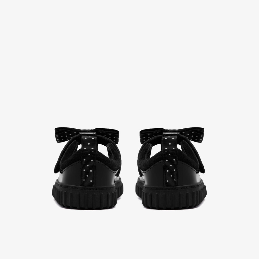cove bow toddler - Μαύρο Λουστρίνι