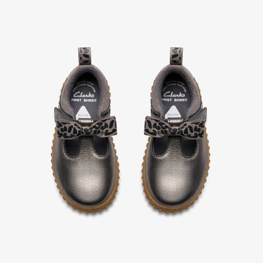 cove bow toddler - Ασημί Μεταλλικό