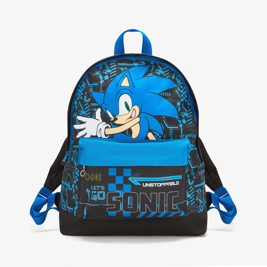 Σακίδιο πλάτης sonic play - ΜαύροΜπλε