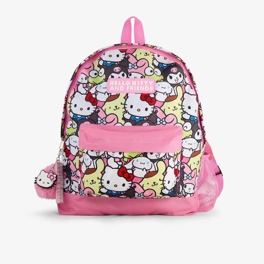 Σακίδιο πλάτης hello kitty friends - Ροζ Συνδυασμός