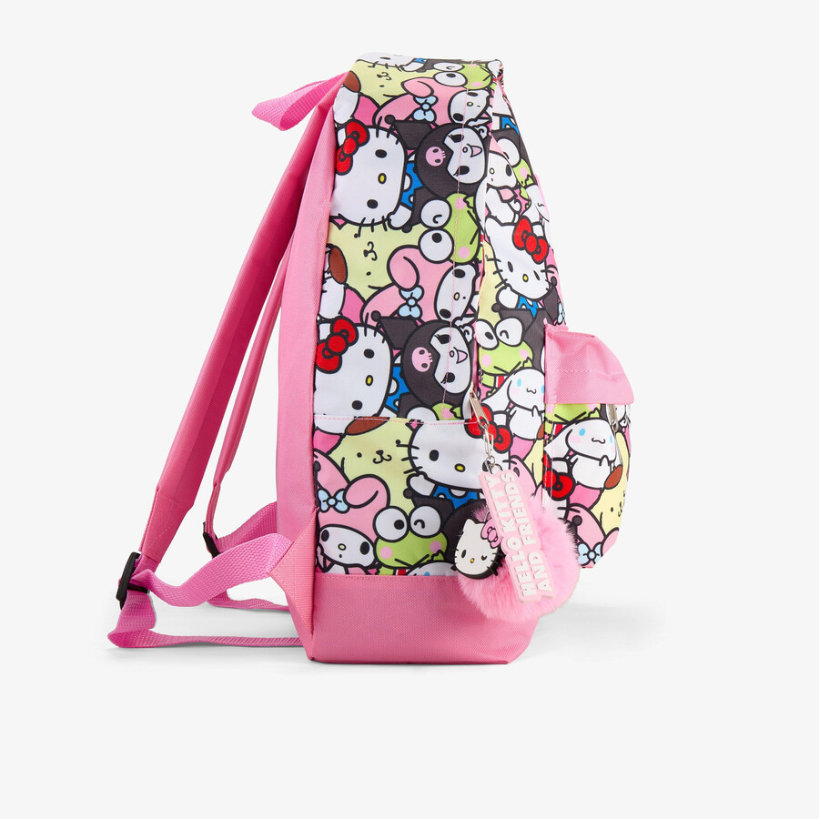 Σακίδιο πλάτης hello kitty friends - Ροζ Συνδυασμός