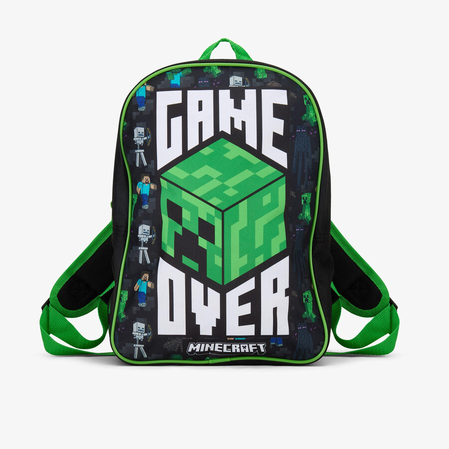 Σακίδιο πλάτης minecraft go - ΜαύροΠράσινο