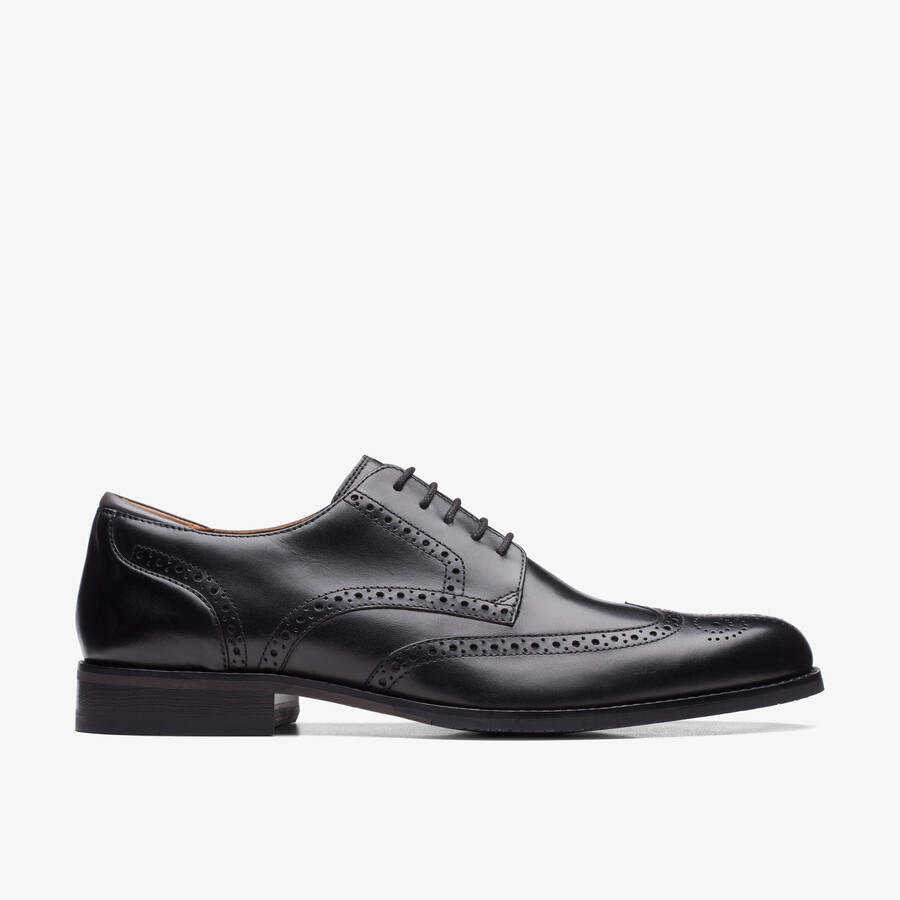 craft arlo limit brogue - Μαύρο Δέρμα