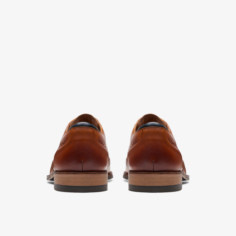 craft arlo limit brogue - Δέρμα σε καφέ χρώμα