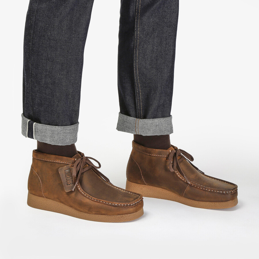 Μπότα wallabee evo - Κερί μέλισσας