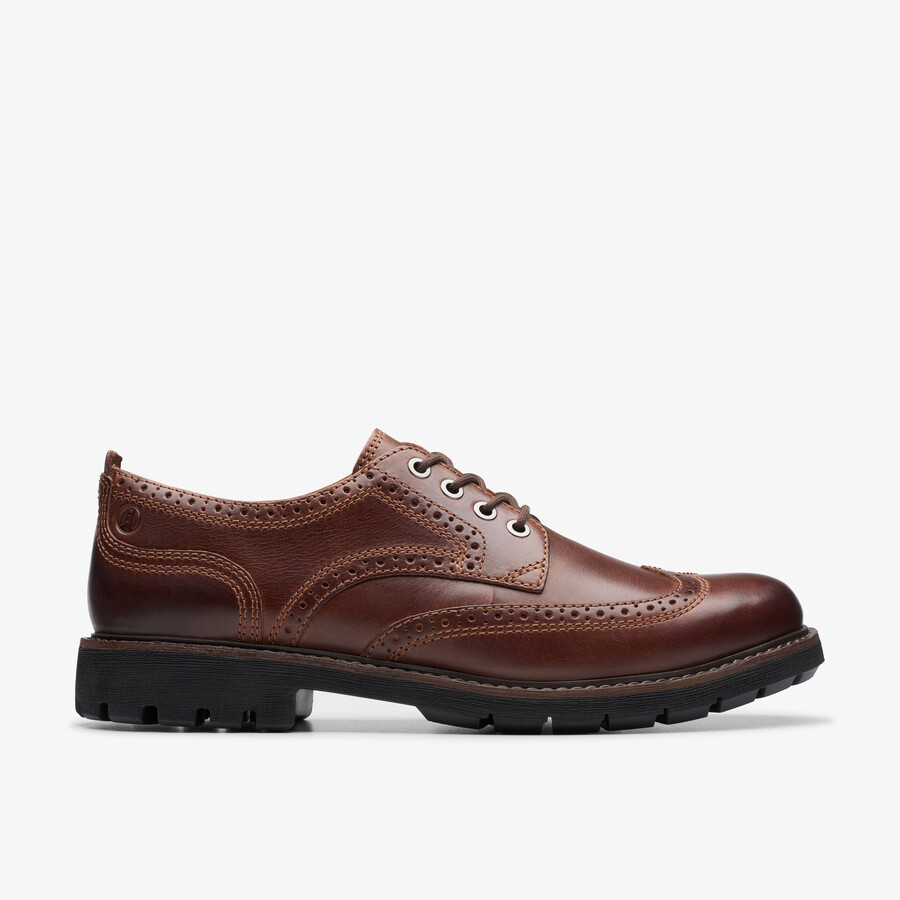 batcombe far brogue - Σκούρο καφέ δέρμα