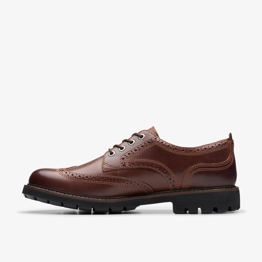 batcombe far brogue - Σκούρο καφέ δέρμα