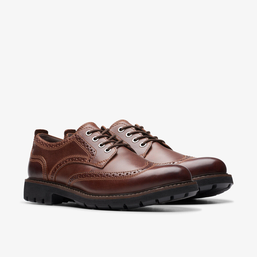 batcombe far brogue - Σκούρο καφέ δέρμα