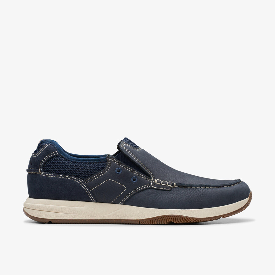 Μοκασίνια sailview step - navy nubuck