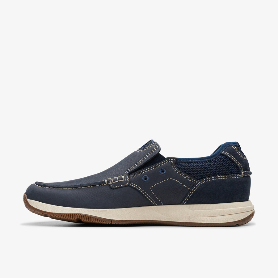 Μοκασίνια sailview step - navy nubuck