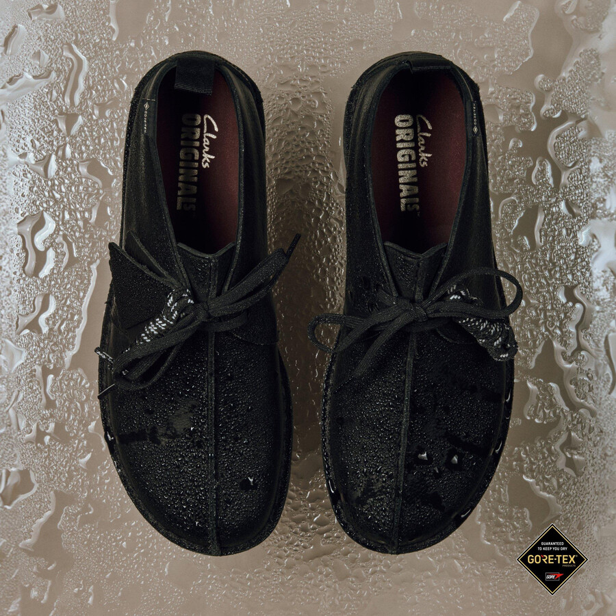 desert trek gore-tex - Μαύρο Δέρμα