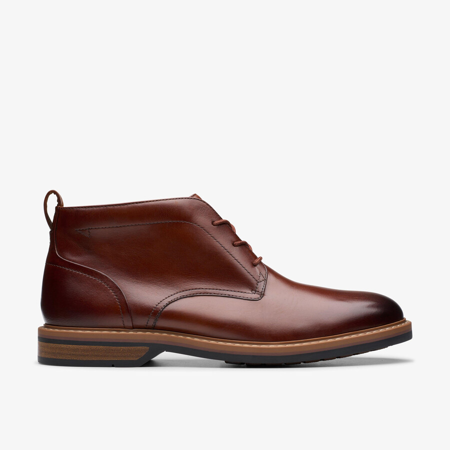 aldwin chukka - mid tan leather