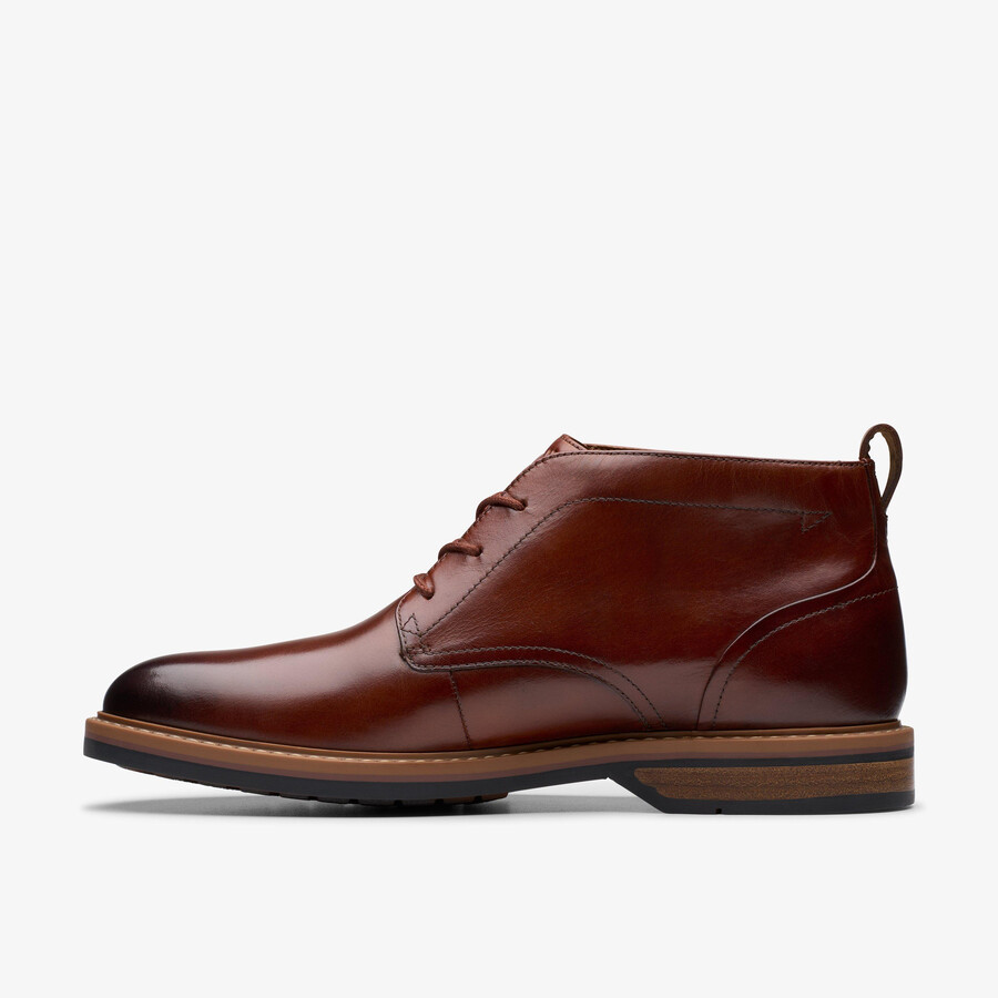 aldwin chukka - mid tan leather