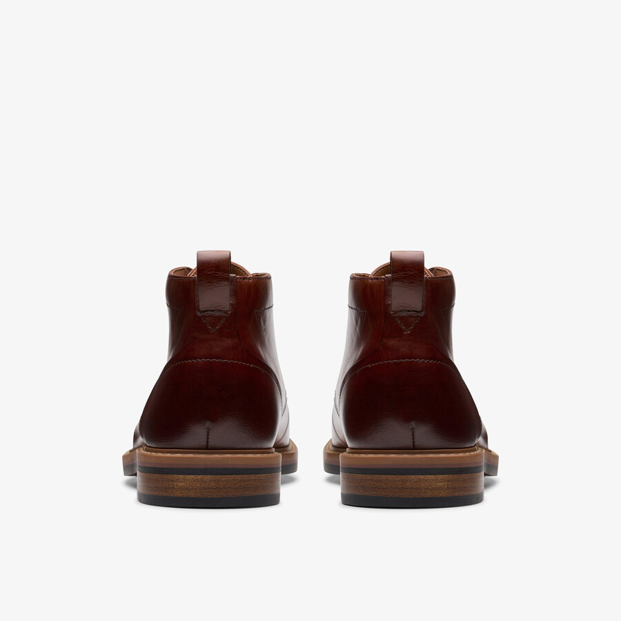 aldwin chukka - mid tan leather