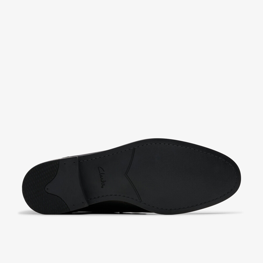 brandon step loafer - Μαύρο Δέρμα