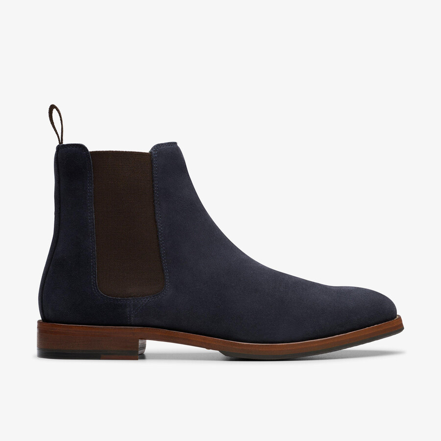 Μπότα chelsea craft james top - Μπλε σουέτ