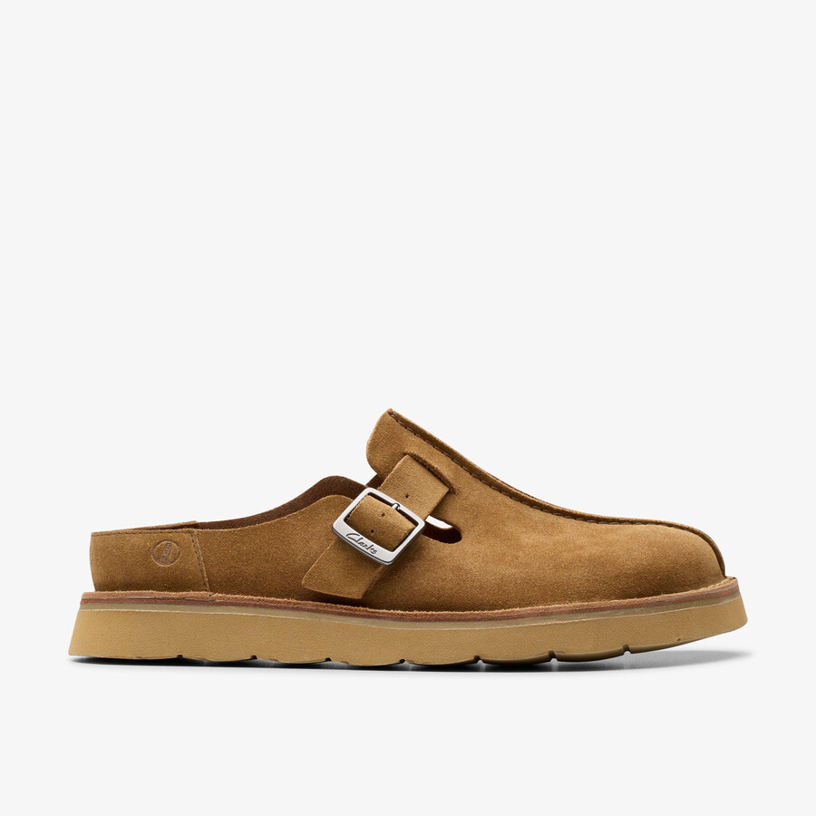 solsbury mule - cola suede