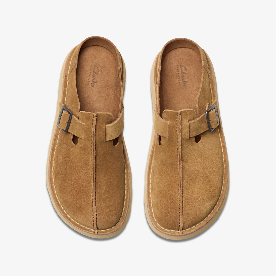 solsbury mule - cola suede
