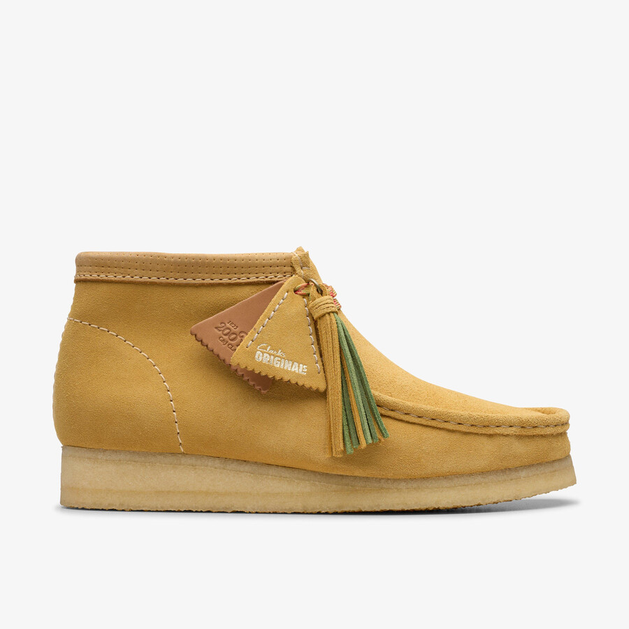 Μπότα wallabee - golden tan suede
