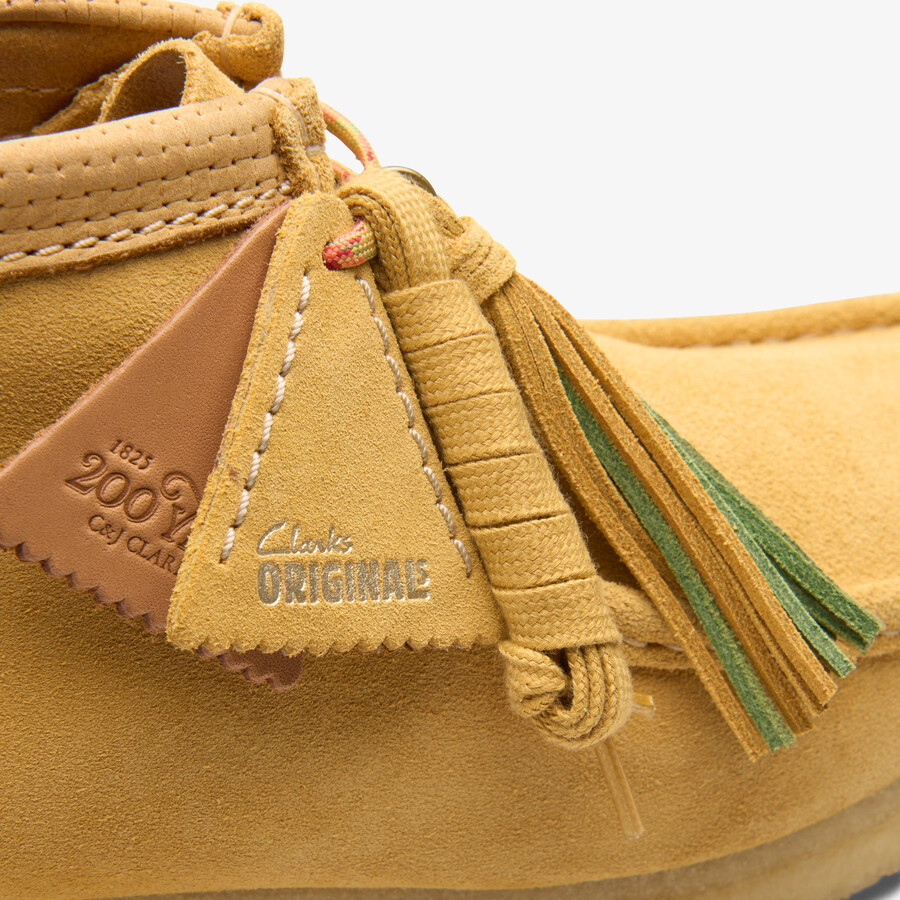 Μπότα wallabee - golden tan suede