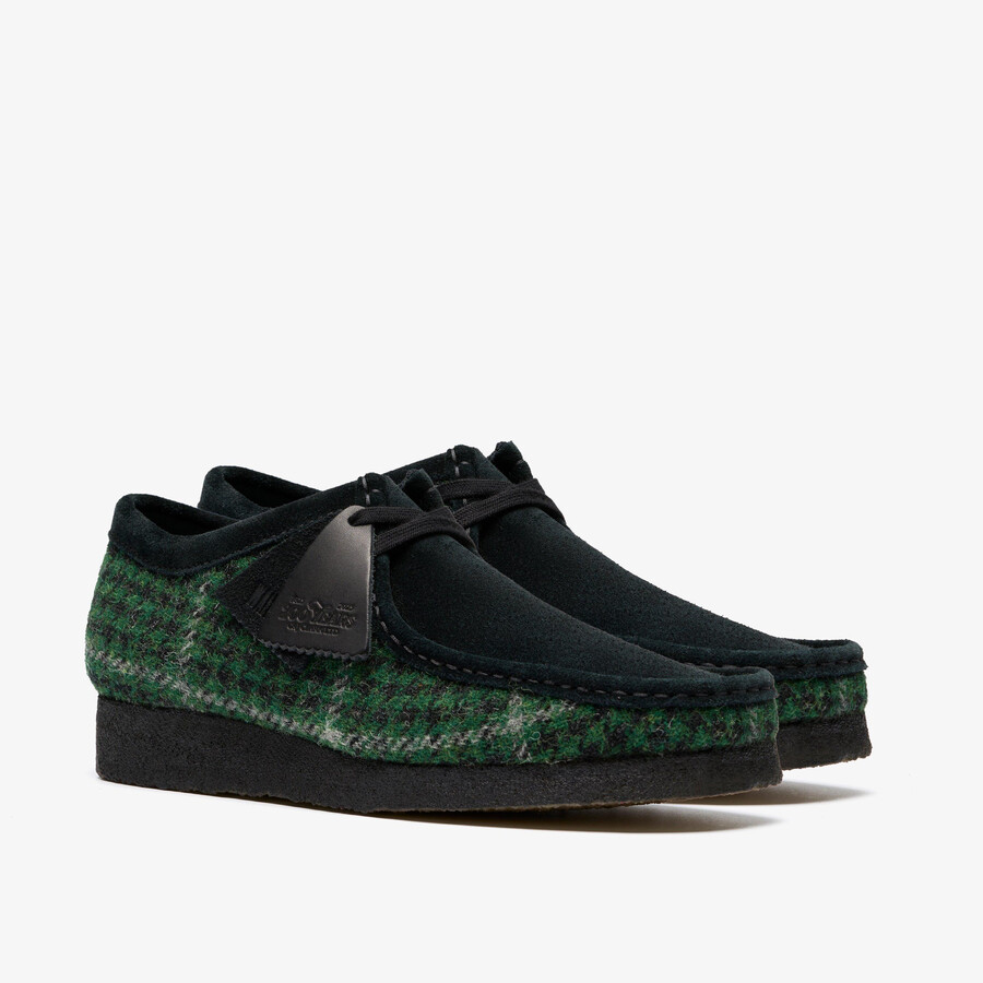 Συνδυασμός wallabee - Πράσινου tweed