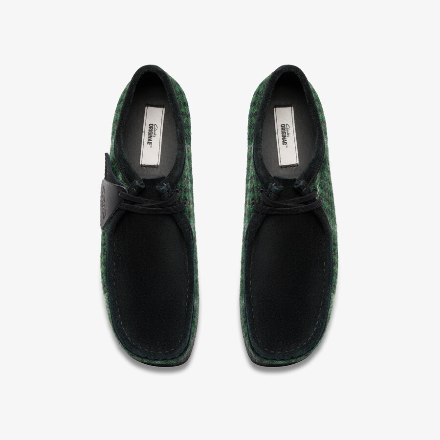Συνδυασμός wallabee - Πράσινου tweed