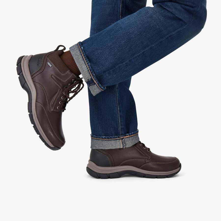 spypath hi gore-tex - Σκούρο καφέ δέρμα