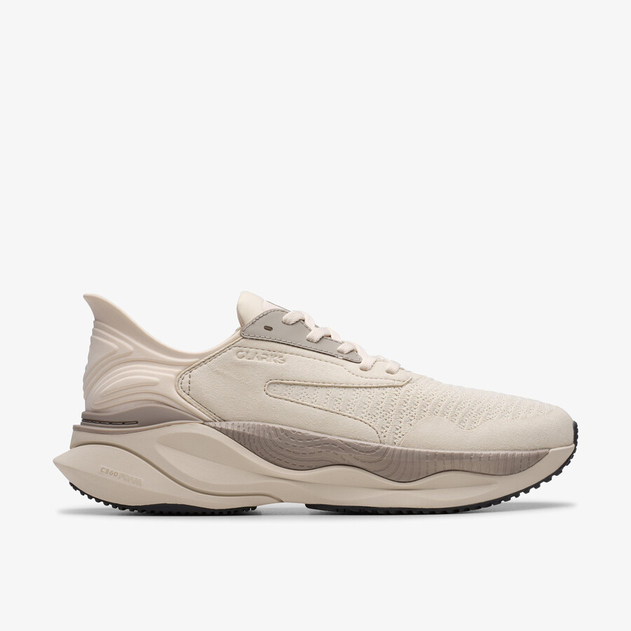clarks pace - Συνδυασμός off white
