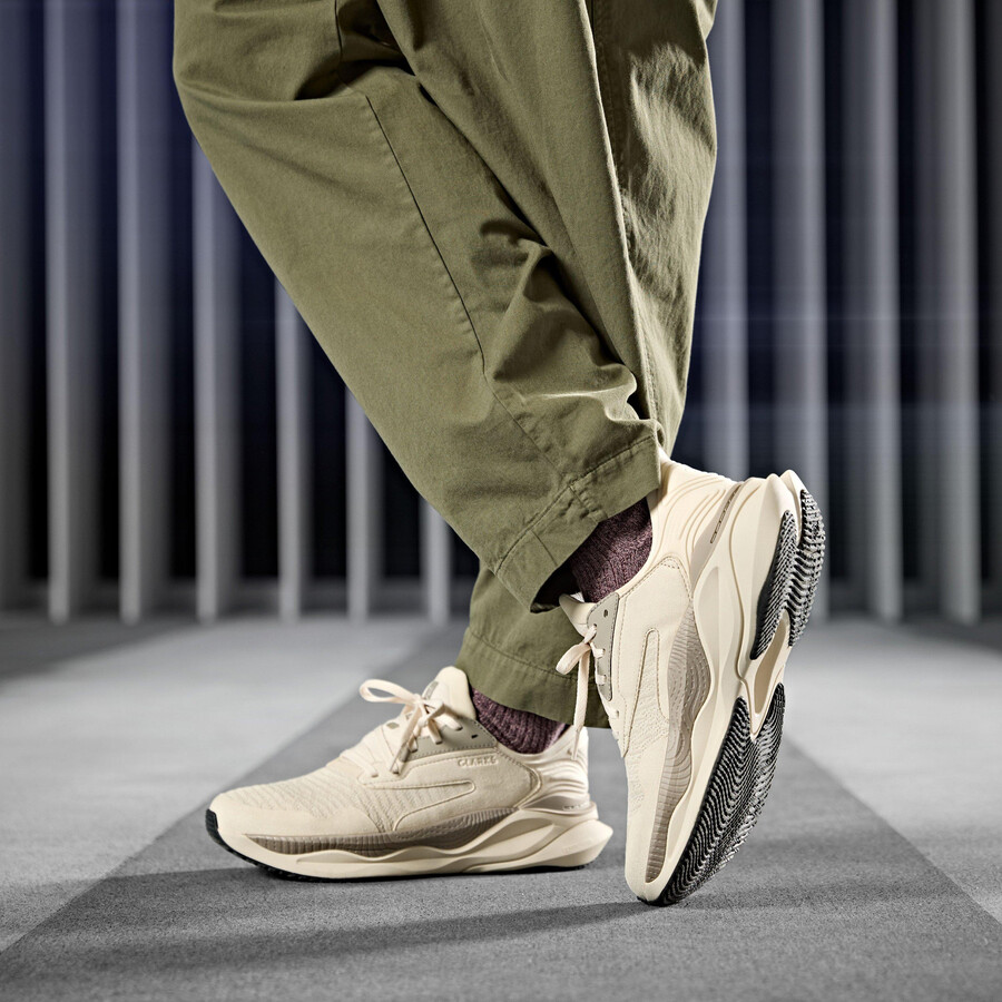 clarks pace - Συνδυασμός off white