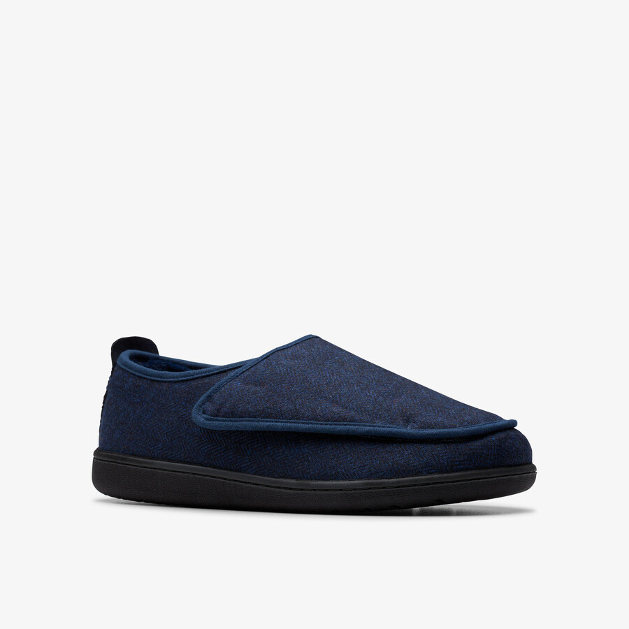 king riptape slipper - navy interest