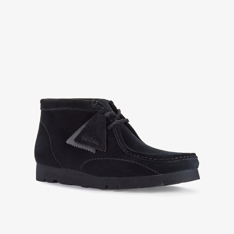 Μπότα wallabee paf - Μαύρο Σουέτ