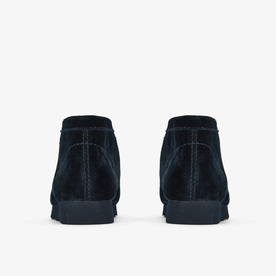 Μπότα wallabee paf - Μαύρο Σουέτ
