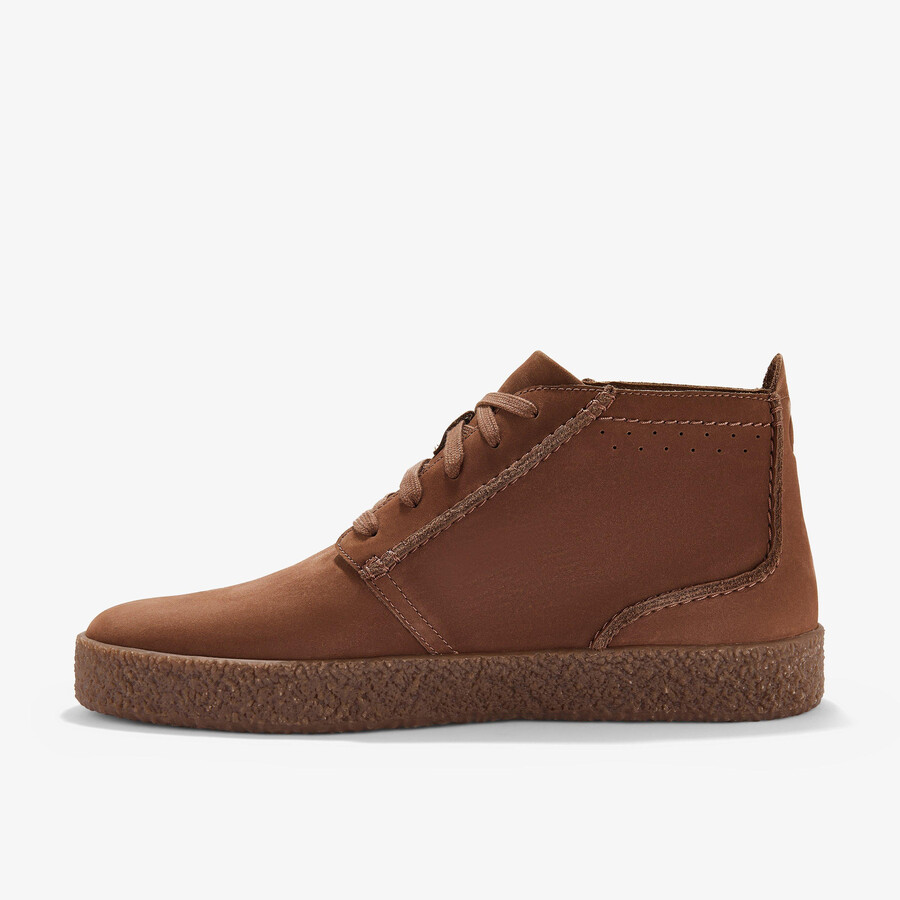 streethill mid - Καφέ nubuck