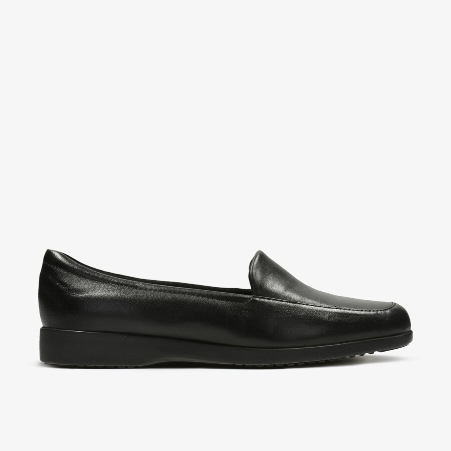 georgia loafer - Μαύρο Δέρμα