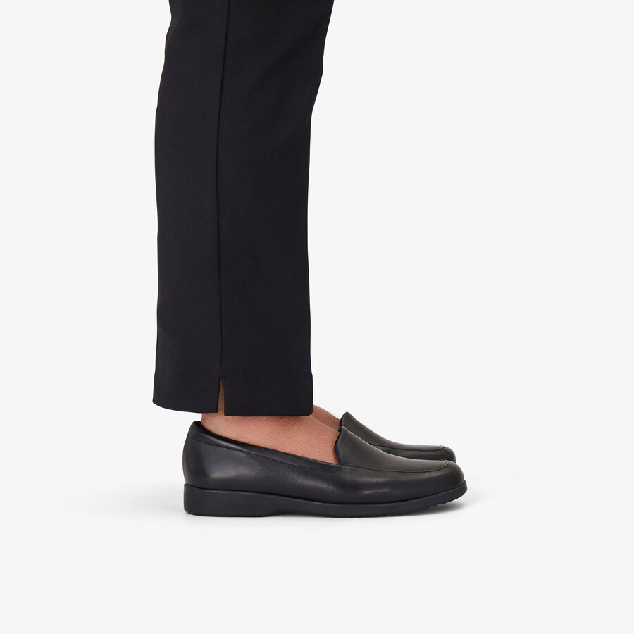 georgia loafer - Μαύρο Δέρμα