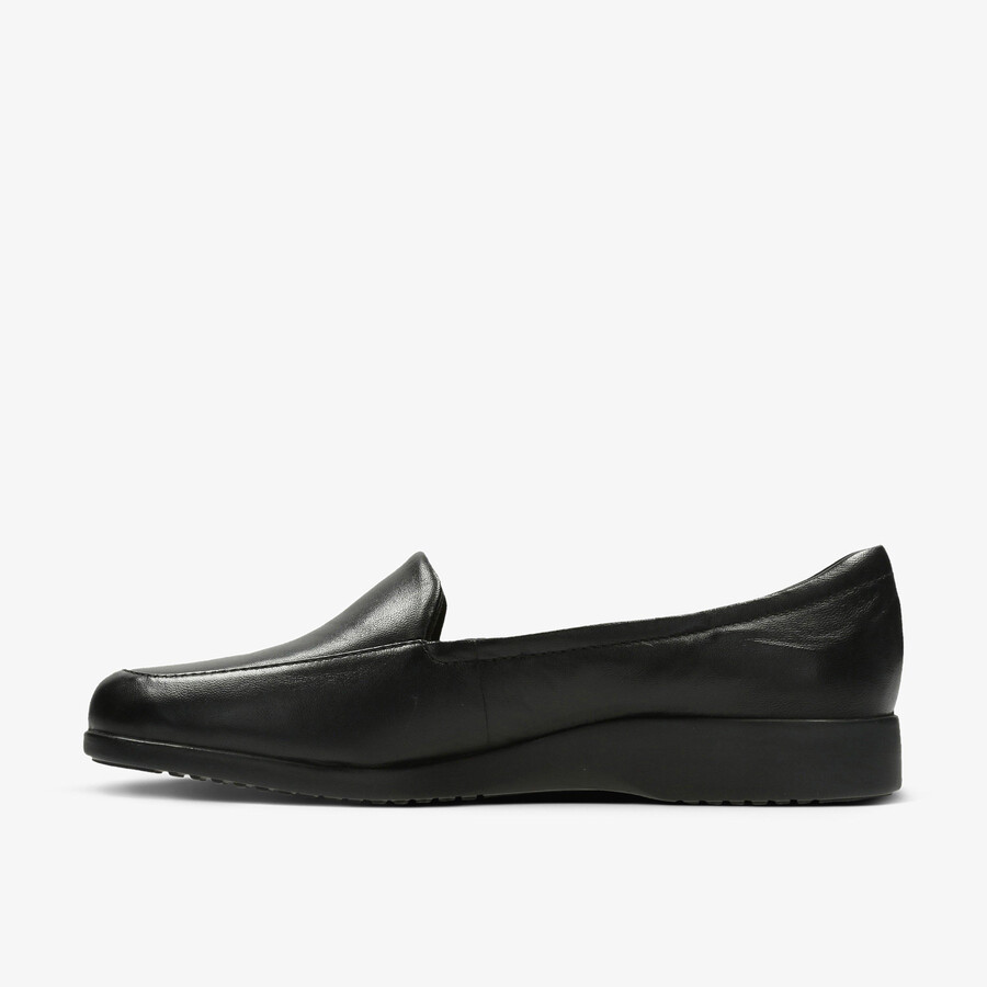 georgia loafer - Μαύρο Δέρμα