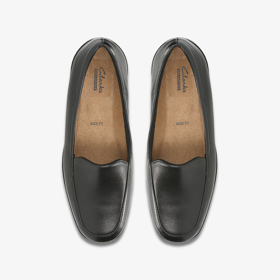 georgia loafer - Μαύρο Δέρμα