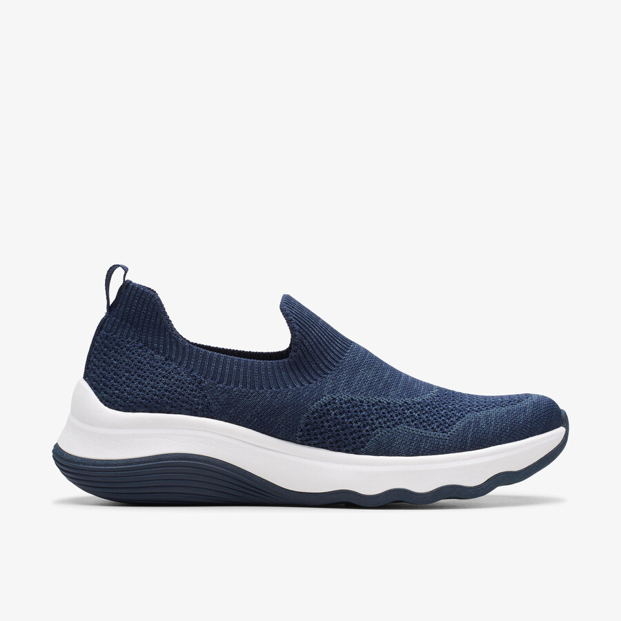 circuit path - navy knit
