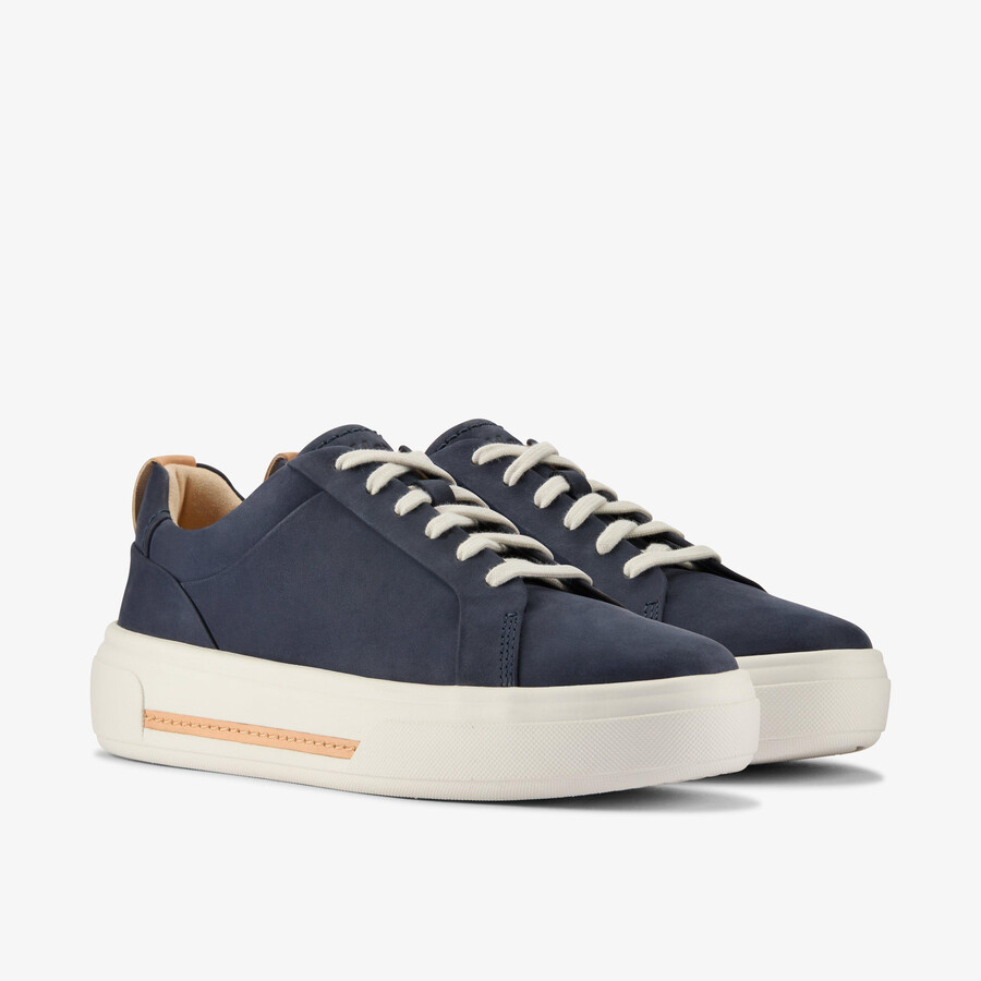 hollyhock walk - navy nubuck