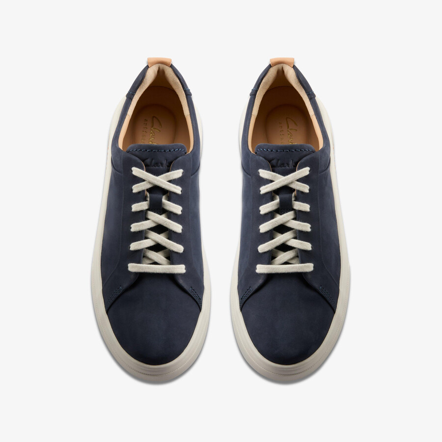 hollyhock walk - navy nubuck