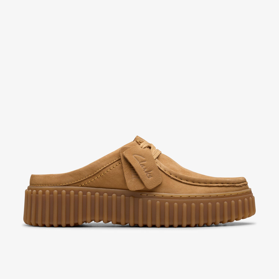 torhill mule - light tan nubuck
