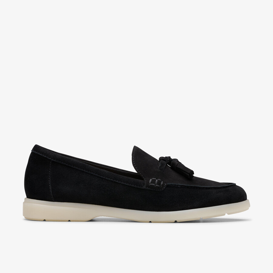 narini edge - black suede