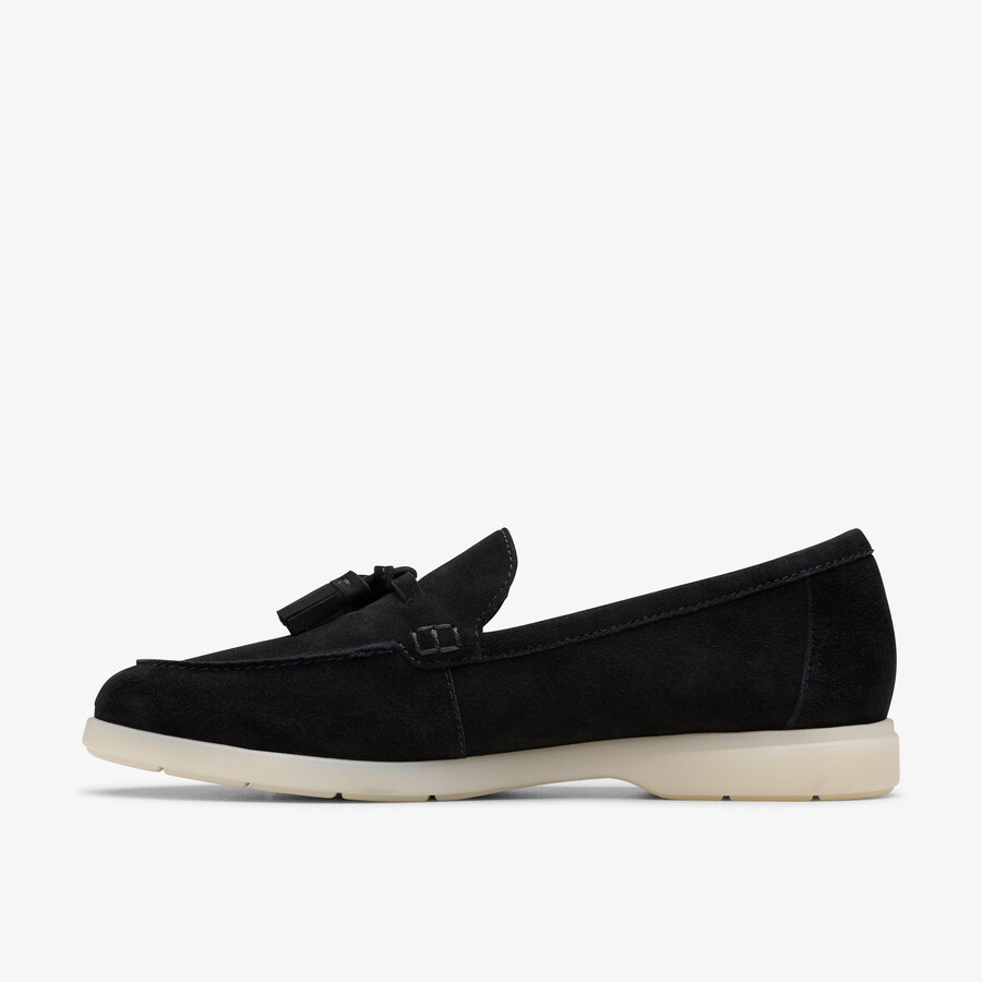 narini edge - black suede