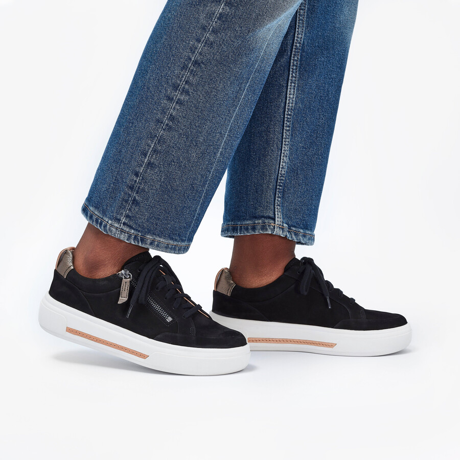 Φερμουάρ hollyhock - Μαύρο nubuck