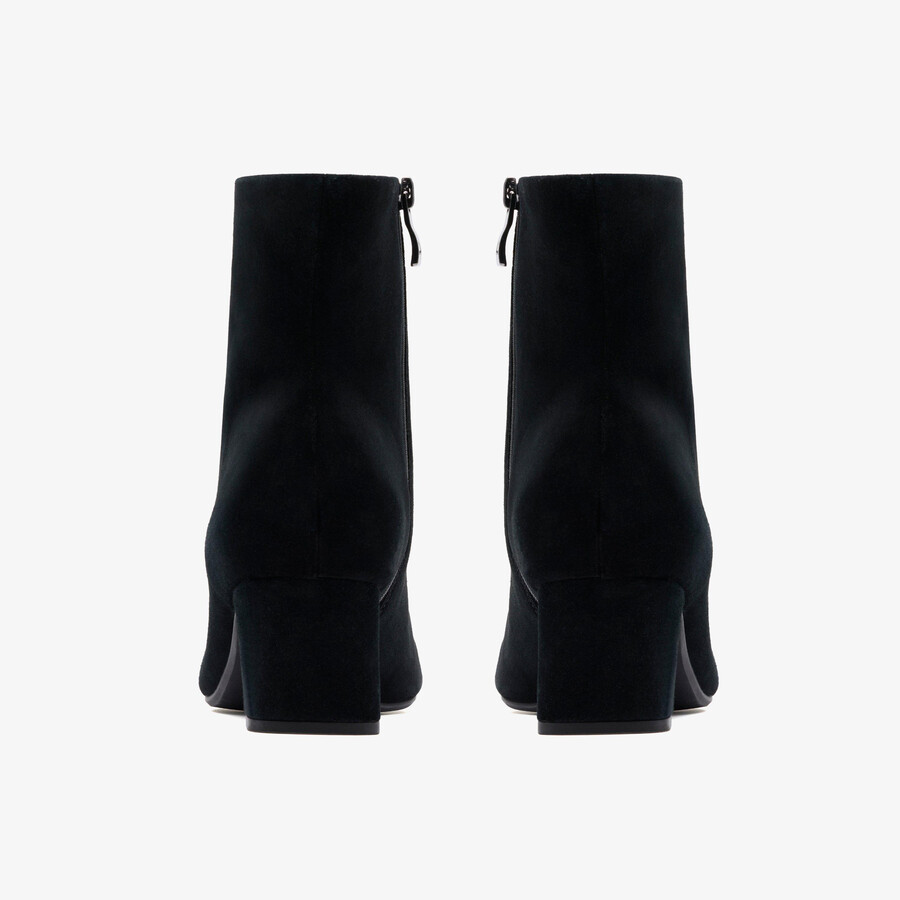 fernie zip - Μαύρο Σουέτ