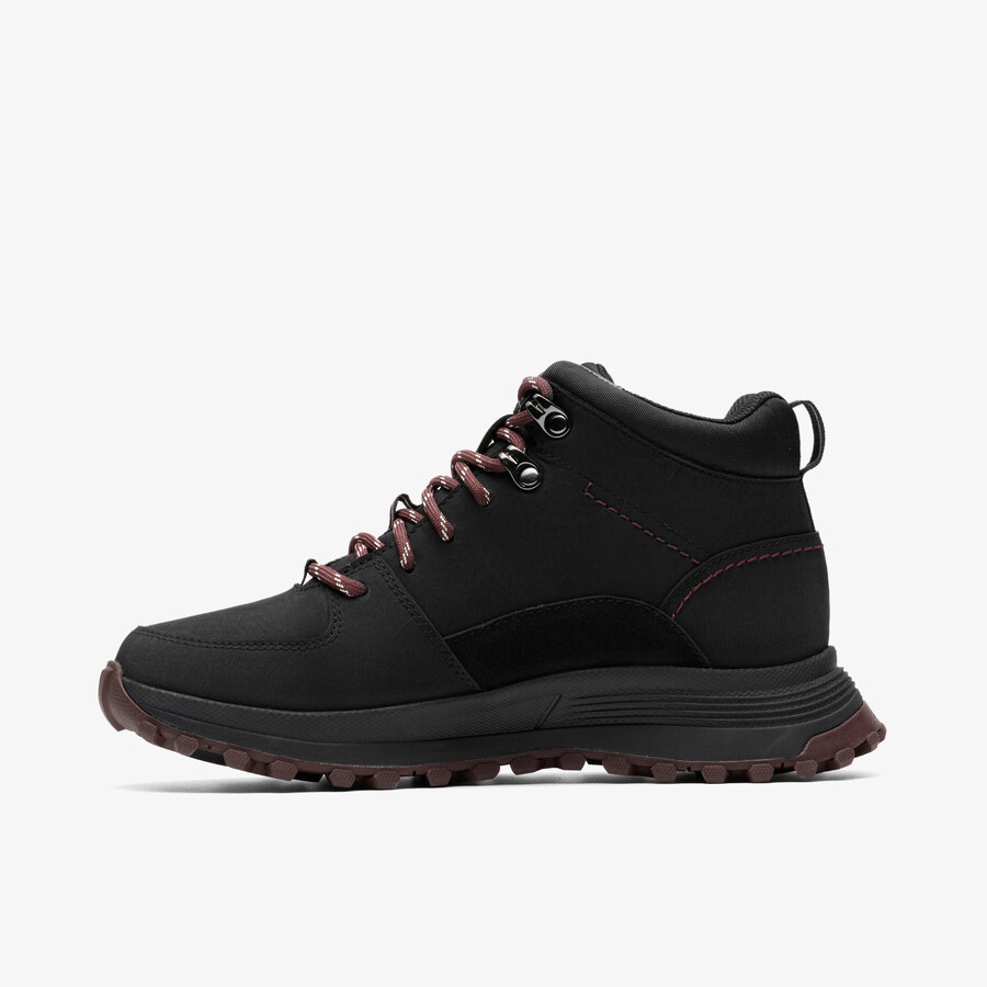 Μπότα πεζοπορίας atl gore-tex - Μαύρος συνδυασμός θερμής γραμμής
