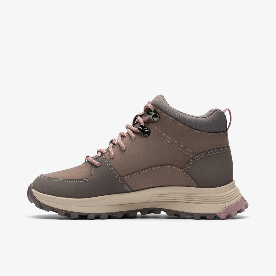 Μπότα πεζοπορίας atl gore-tex - Γκρι συνδυασμός θερμής γραμμής