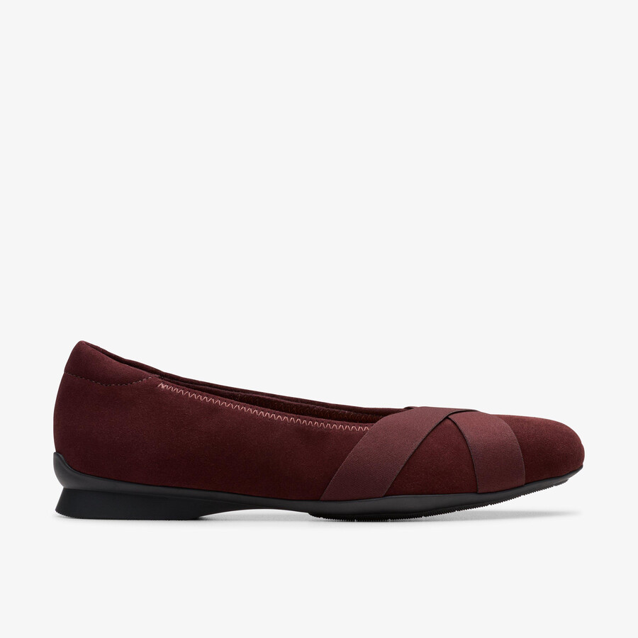 jazmynn gem - merlot suede