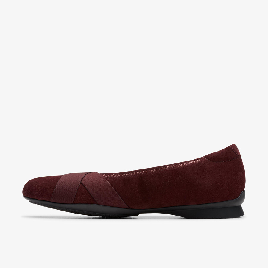 jazmynn gem - merlot suede