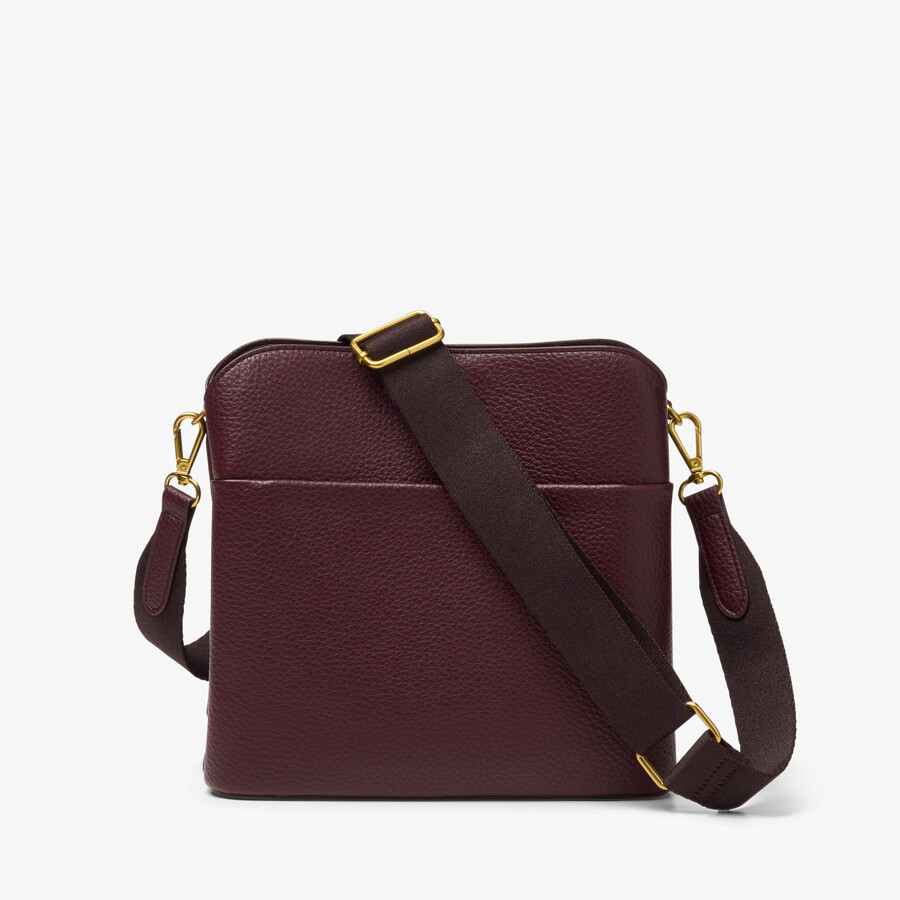 clara crossbody - Μπορντό